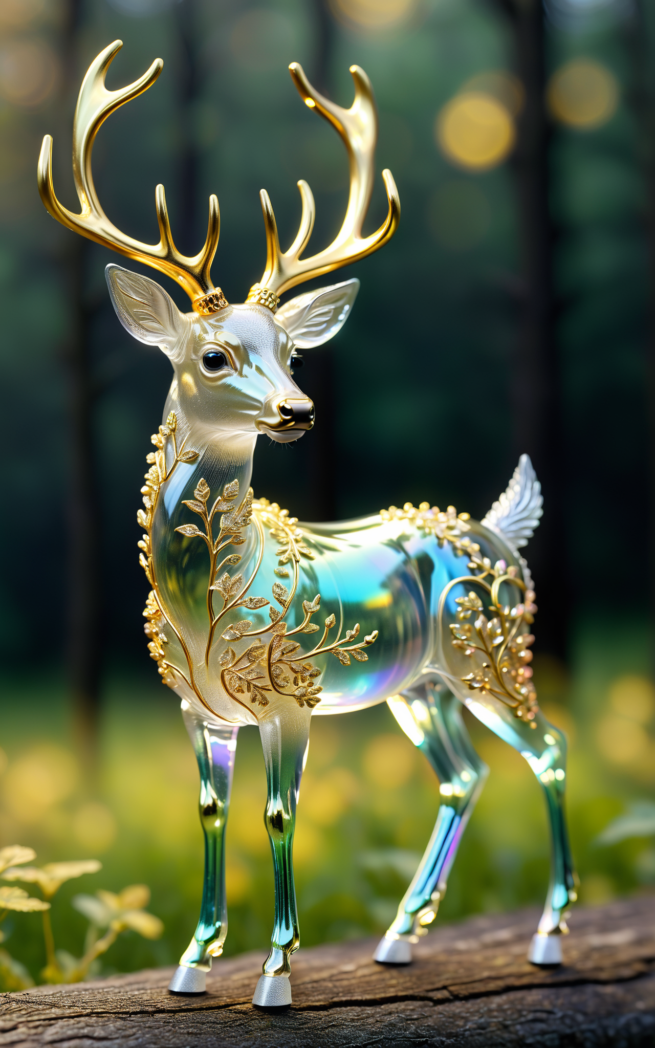 04075-2278289675-extremely delicate iridiscent deer made of glass, translucent, tiny golden accents, beautifully and intricately detailed, ethere.png